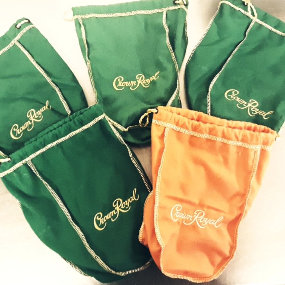 2 for $15 Crown Royal Whiskey Bags